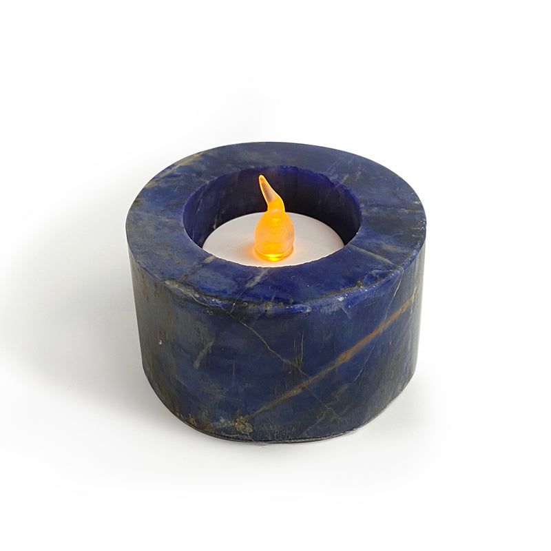 Natural Healing Crystal Candle Holder CH006