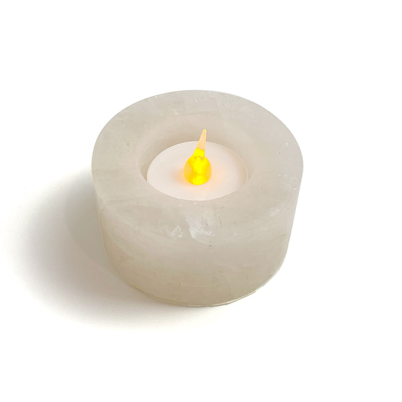 Natural Healing Crystal Candle Holder CH006