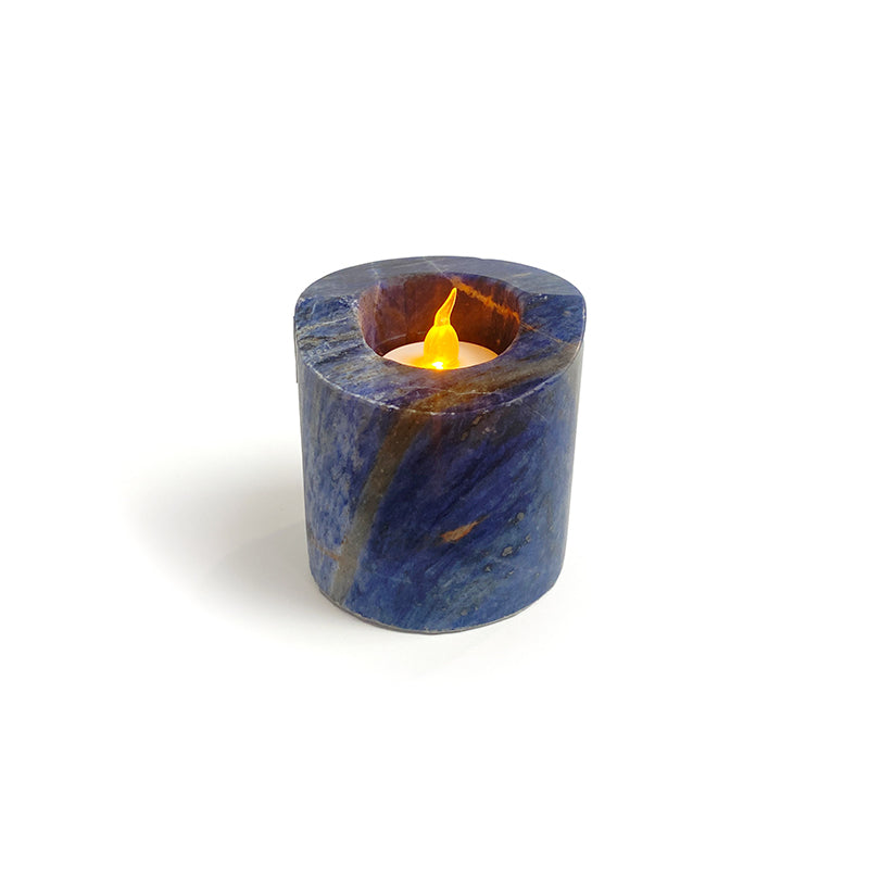 Natural Healing Crystal Candle Holder CH002