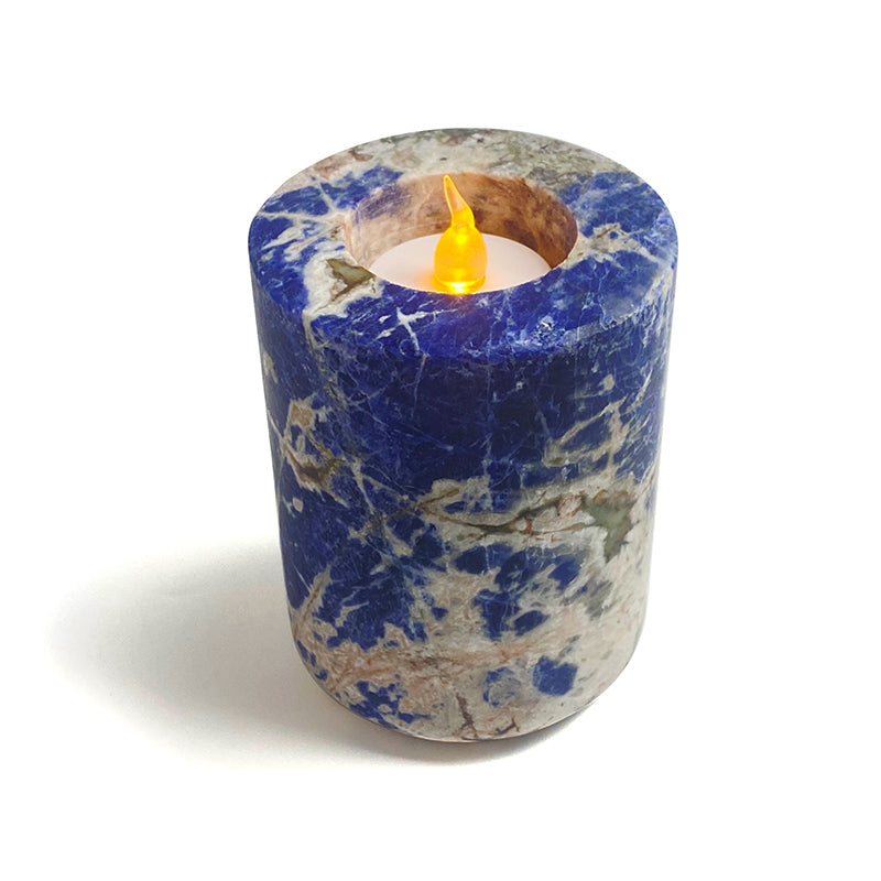 Natural Healing Crystal Candle Holder CH003