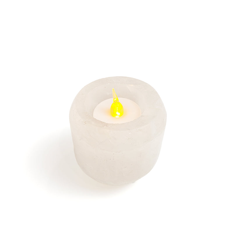 Natural Healing Crystal Candle Holder CH007