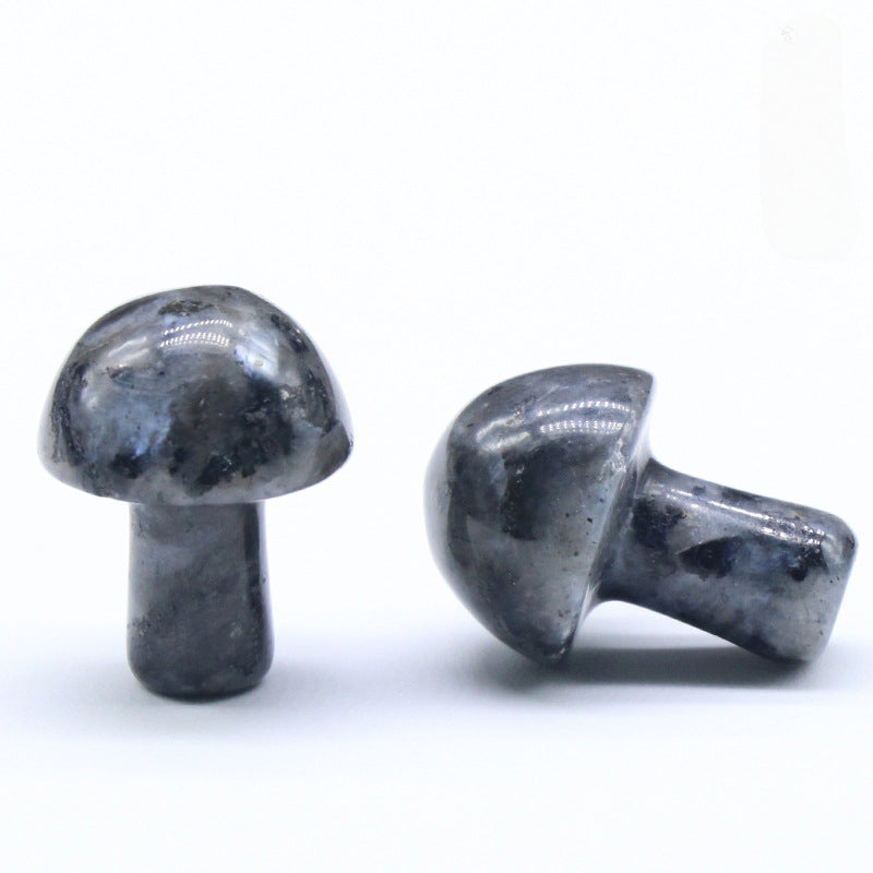 Crystal Stone 2CM Mini Mushroom DIY Micro Landscape Forest Garden Flower Pot Decoration Small Mushroom Decoration