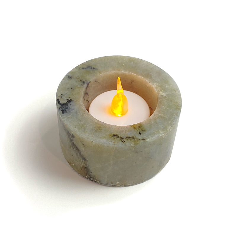 Natural Healing Crystal Candle Holder CH006