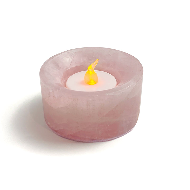 Natural Healing Crystal Candle Holder CH005