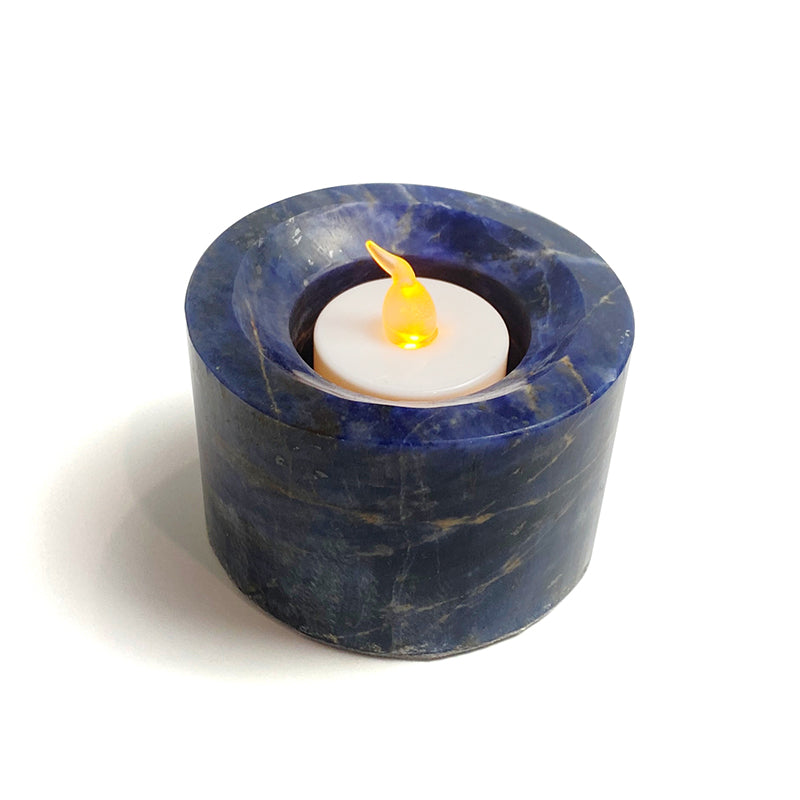 Natural Healing Crystal Candle Holder CH005