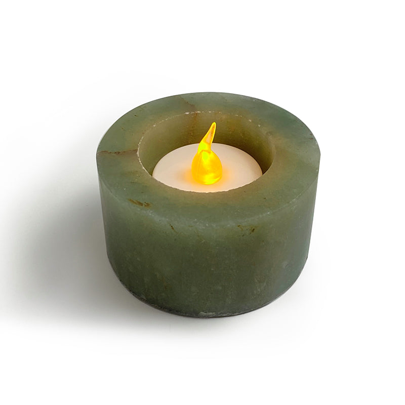 Natural Healing Crystal Candle Holder CH006