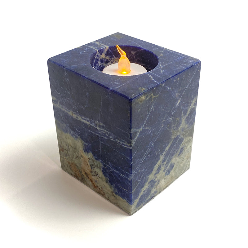 Natural Healing Crystal Candle Holder CH001