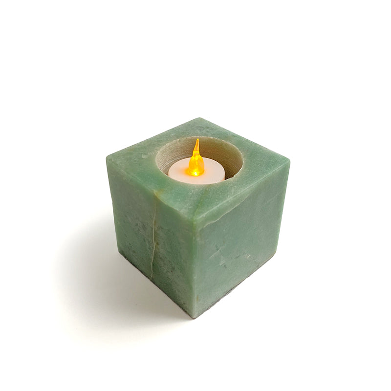 Natural Healing Crystal Candle Holder CH001