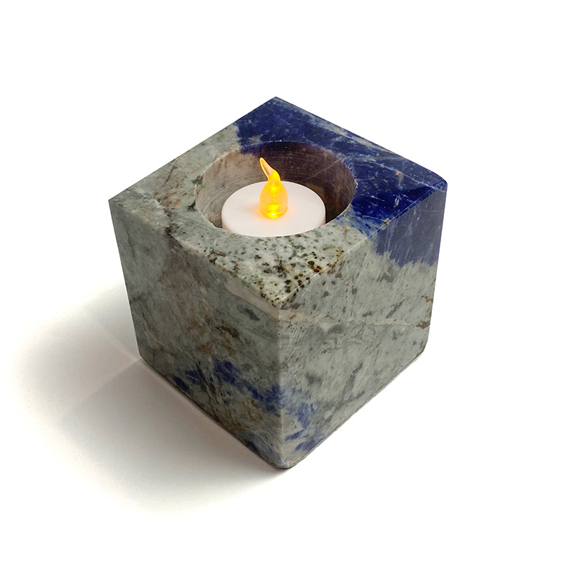 Natural Healing Crystal Candle Holder CH001