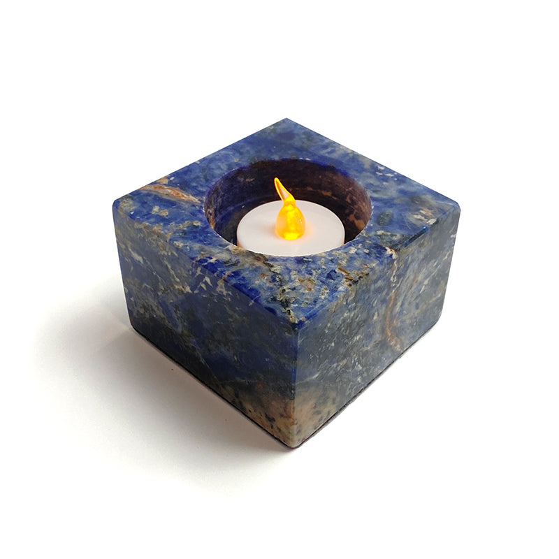 Natural Healing Crystal Candle Holder CH001