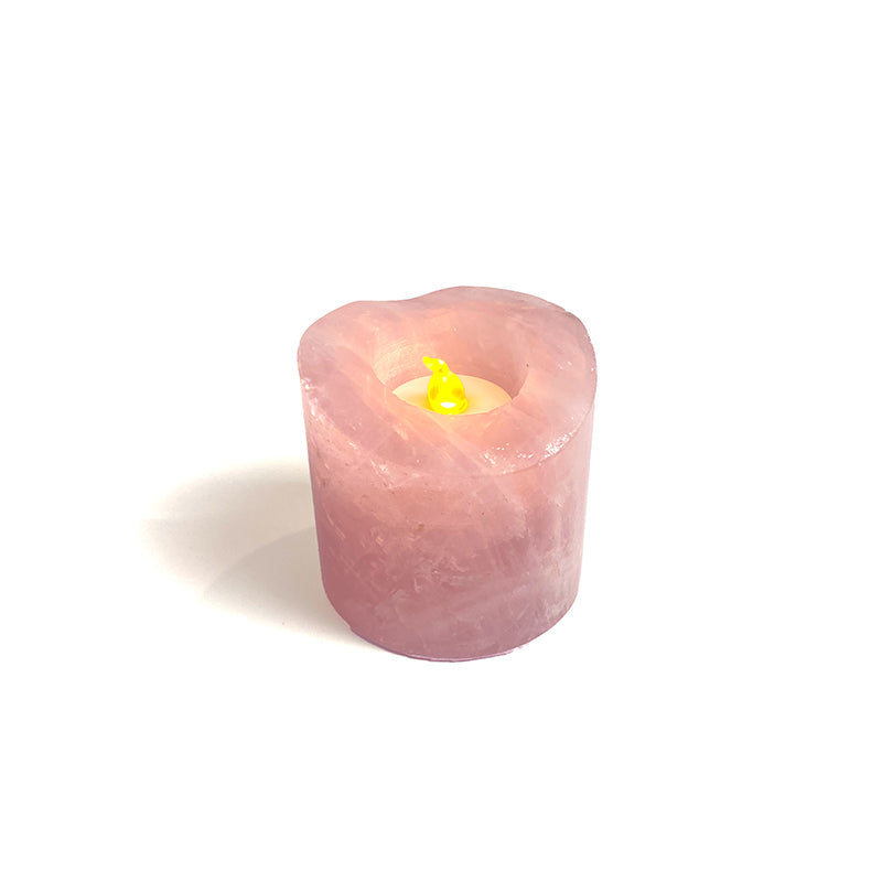 Natural Healing Crystal Candle Holder CH002