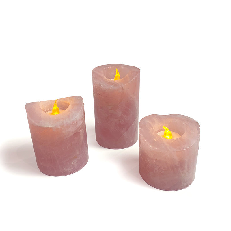 Natural Healing Crystal Candle Holder CH002