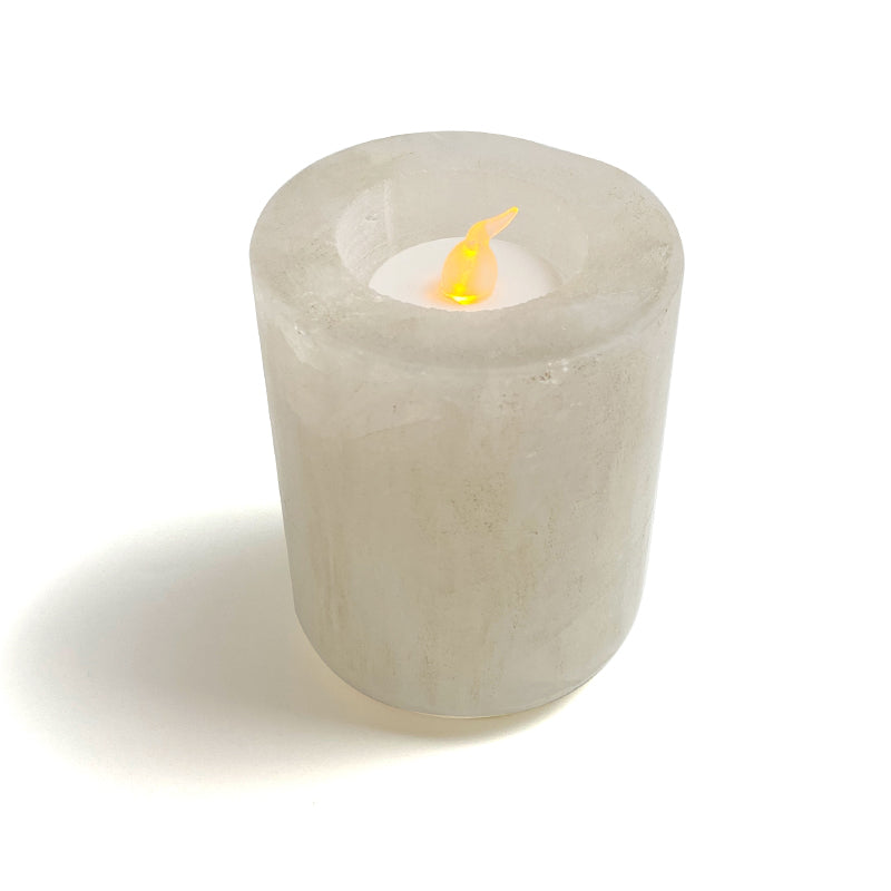 Natural Healing Crystal Candle Holder CH003