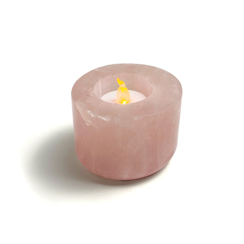 Natural Healing Crystal Candle Holder CH003